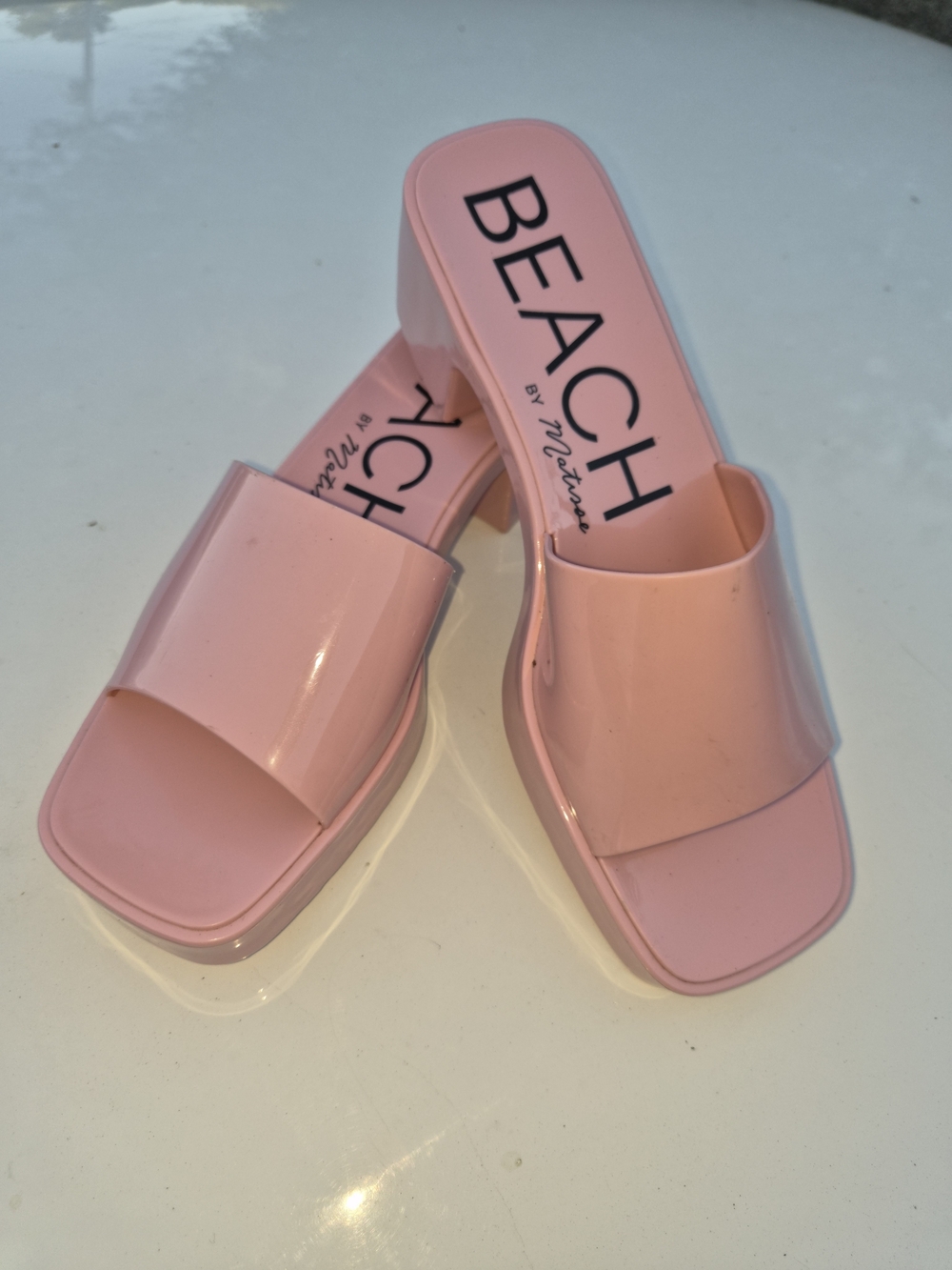 Pink Slide Sandals